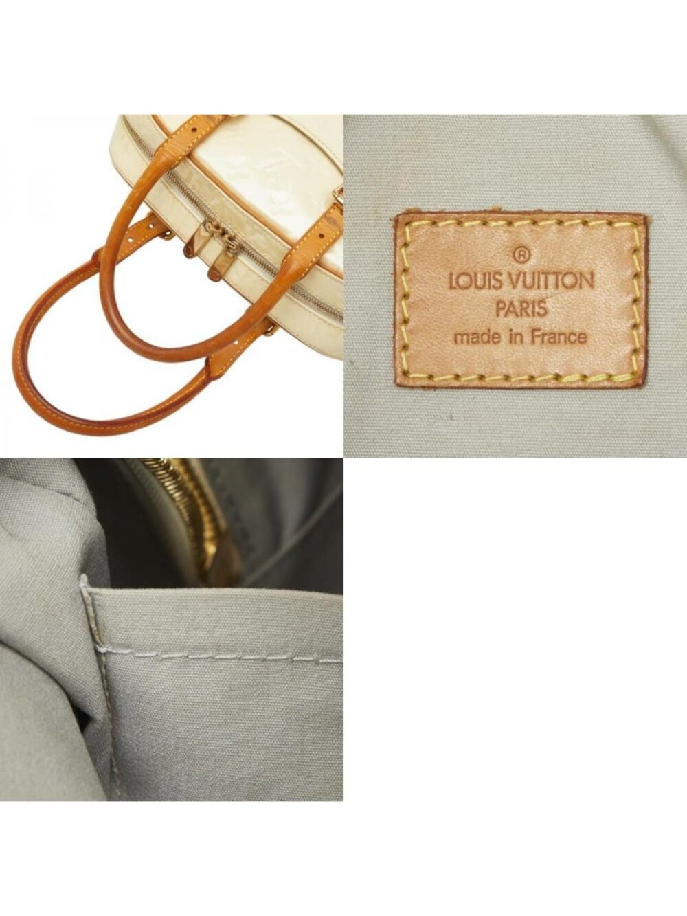 Louis Vuitton Monogram Vernis Summit Drive Handbag Perlee Patent Leather - Picture 10 of 10